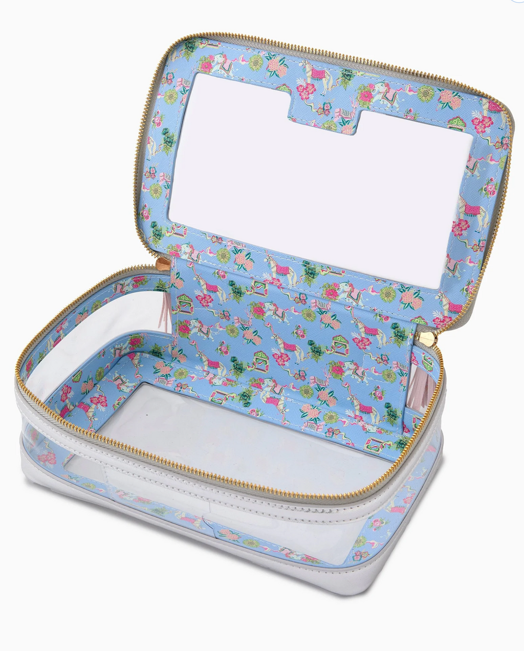 Oh My Mahjong Silver Tile Storage Bag