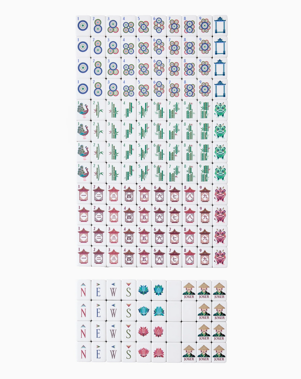 Oh My Mahjong Drake Tile Set