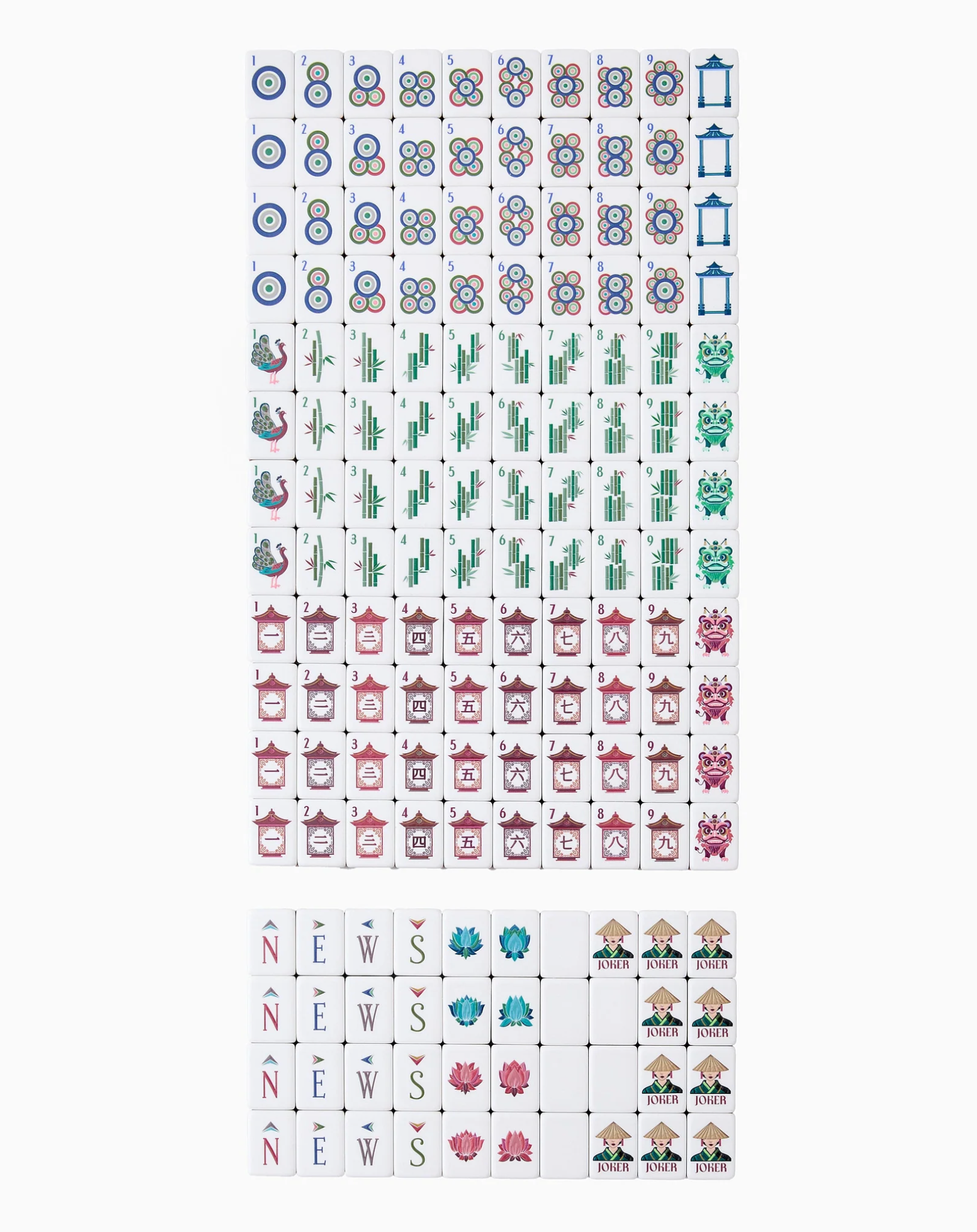 Oh My Mahjong Drake Tile Set