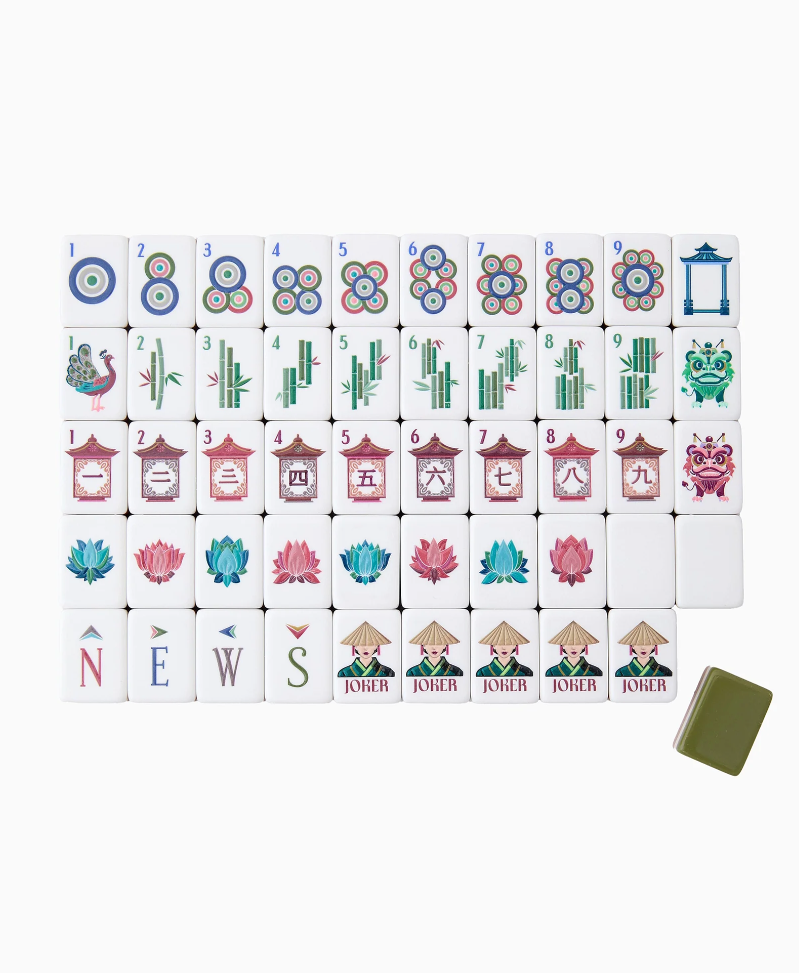 Oh My Mahjong Drake Tile Set