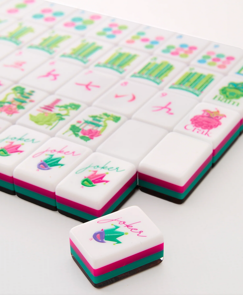 Oh My Mahjong Glow Wild Tile Set