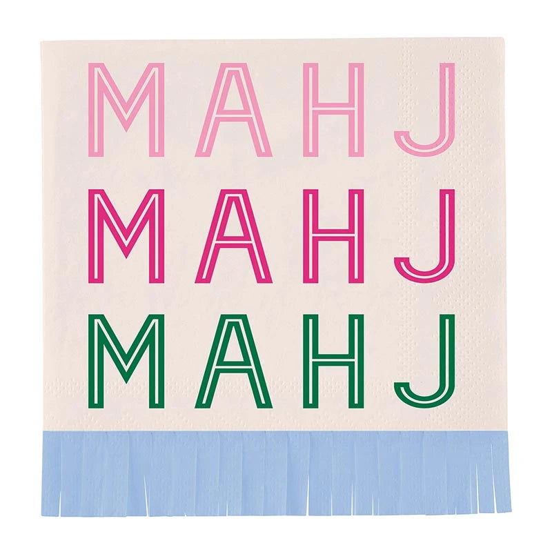Slant Collections Mahj Mahj Mahj Napkins