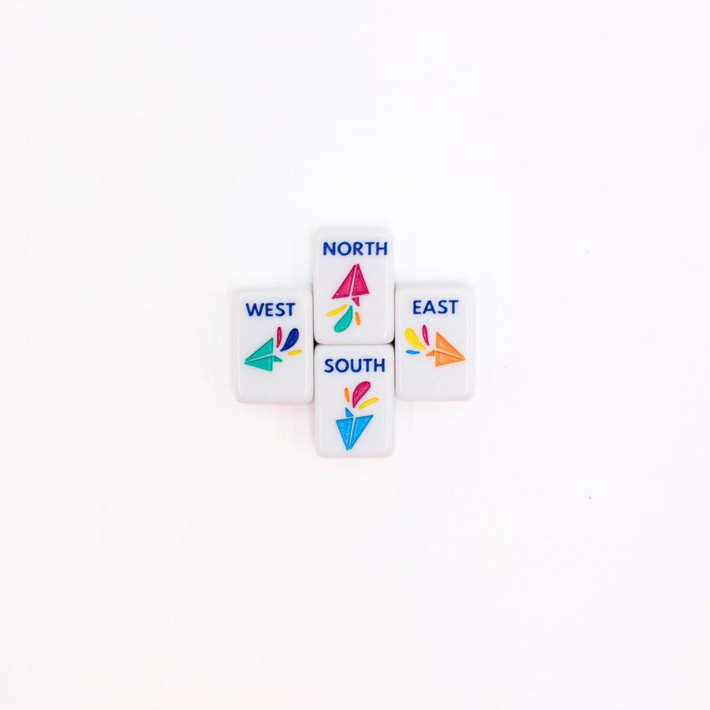 MINI TRAVEL MAHJONG  |  Mini Anywhere Series  |  White