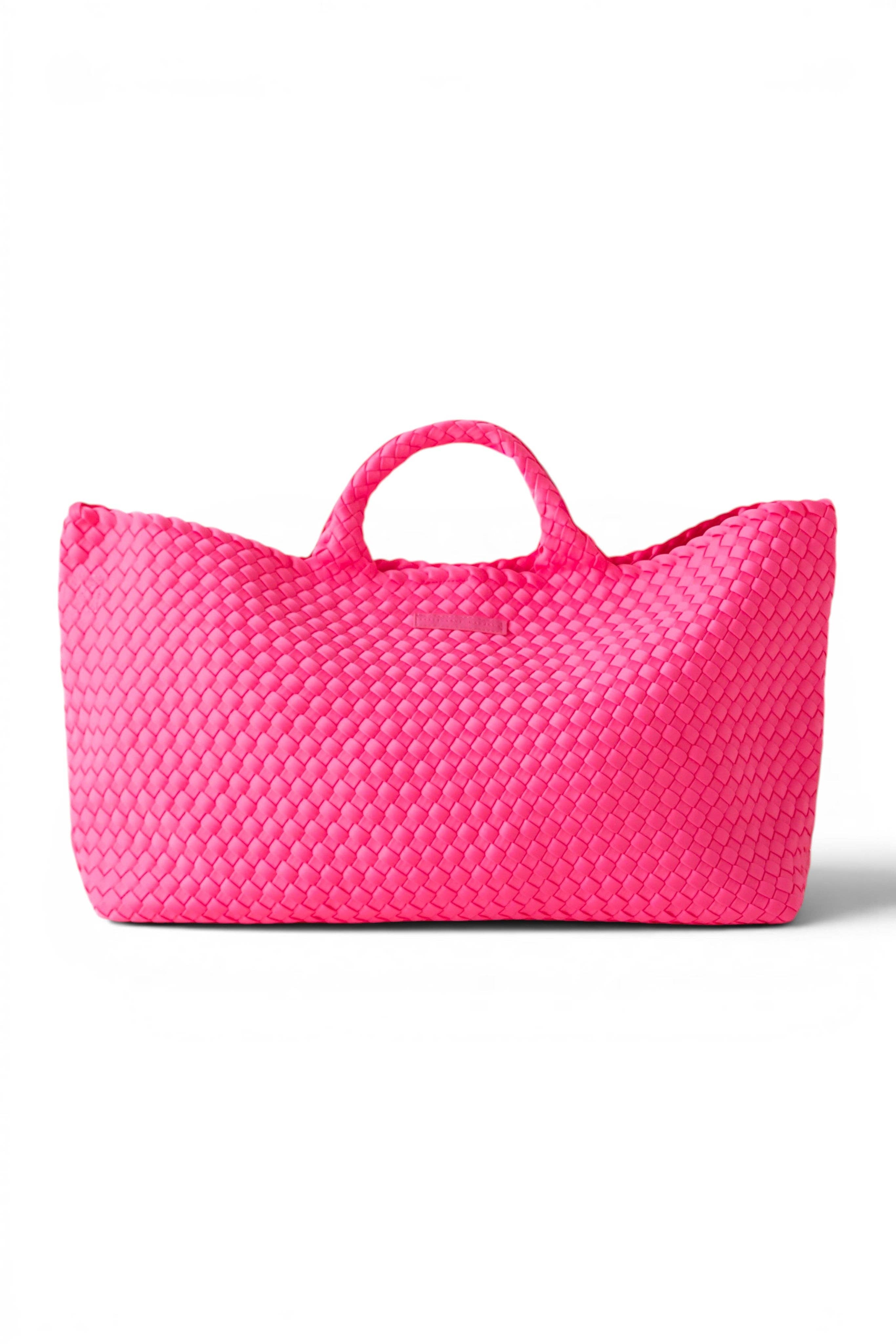 Mahjong Bag - Woven Carryall with Matching Tile Pouch: Fawn
