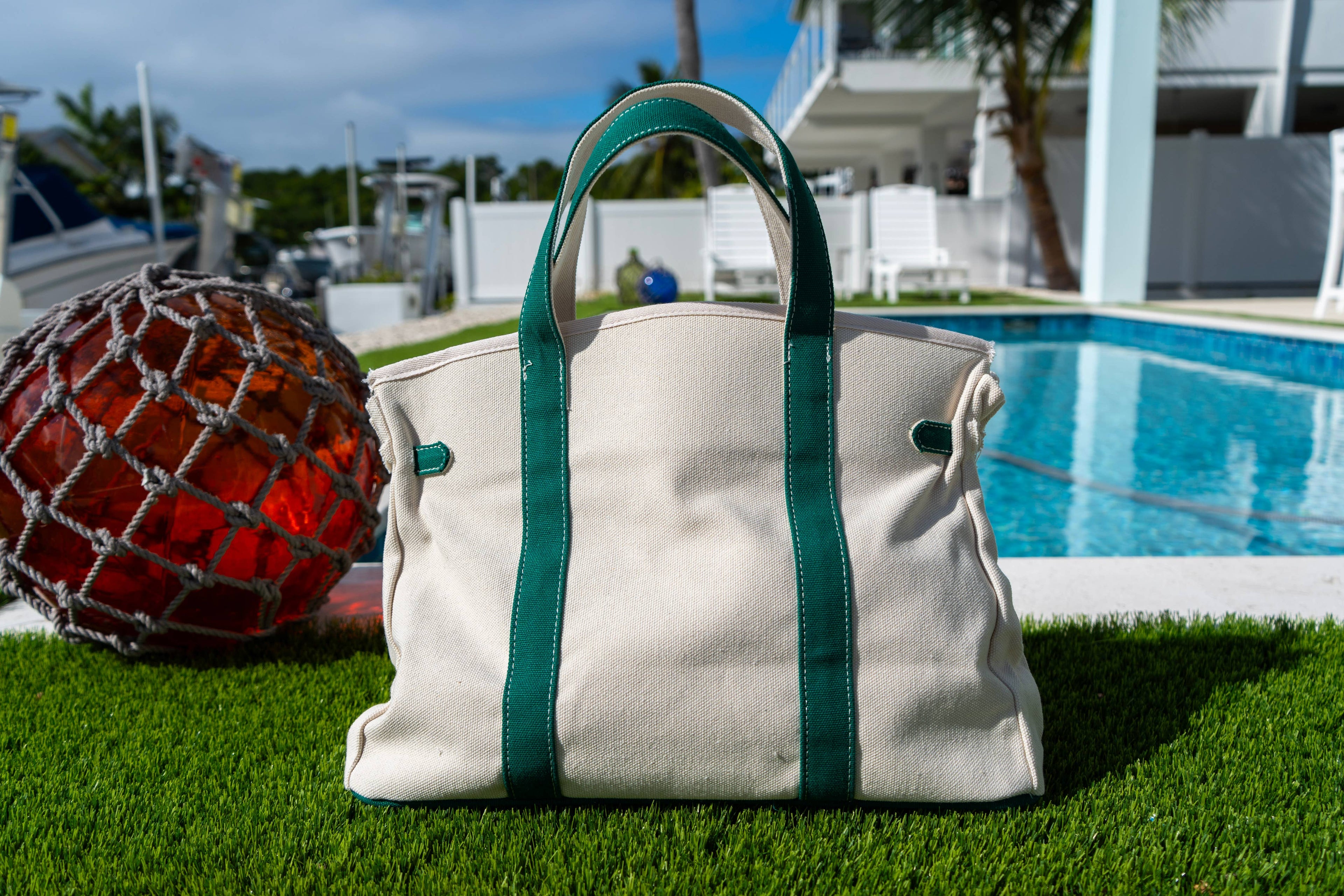 Boatkin Tote Bag - Green