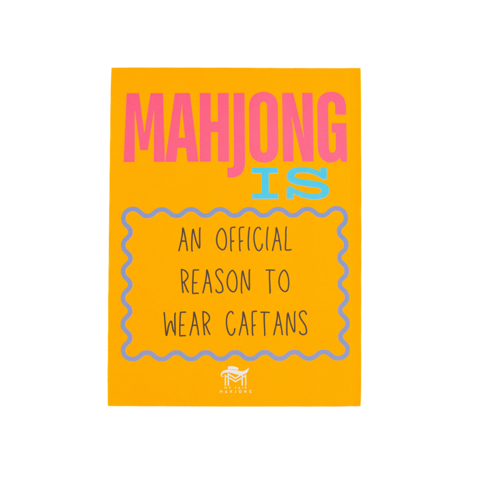 My Fair Mahjong “Mahjong Is A Harmless Cult” Shuffle Card