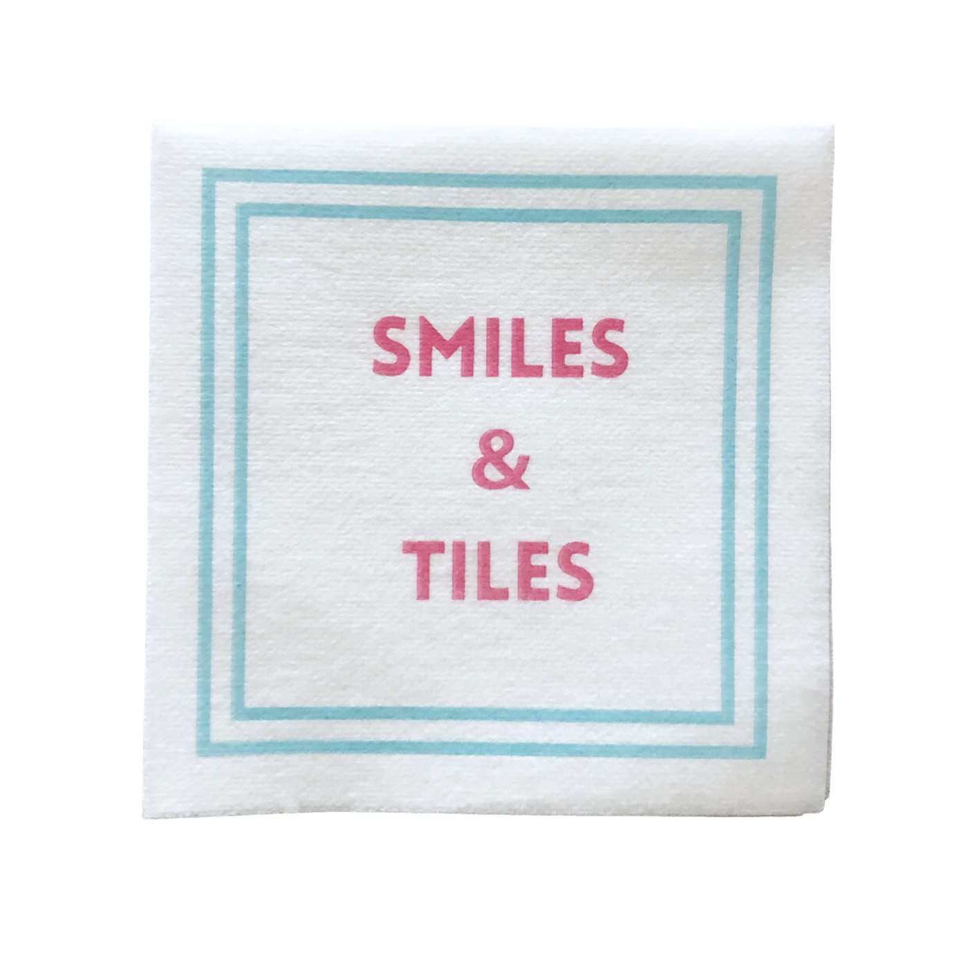MAHJONG NAPKINS | 5'' x 5'' Luxury, Linen-Feel, Eco-Friendly: 02- Love Language