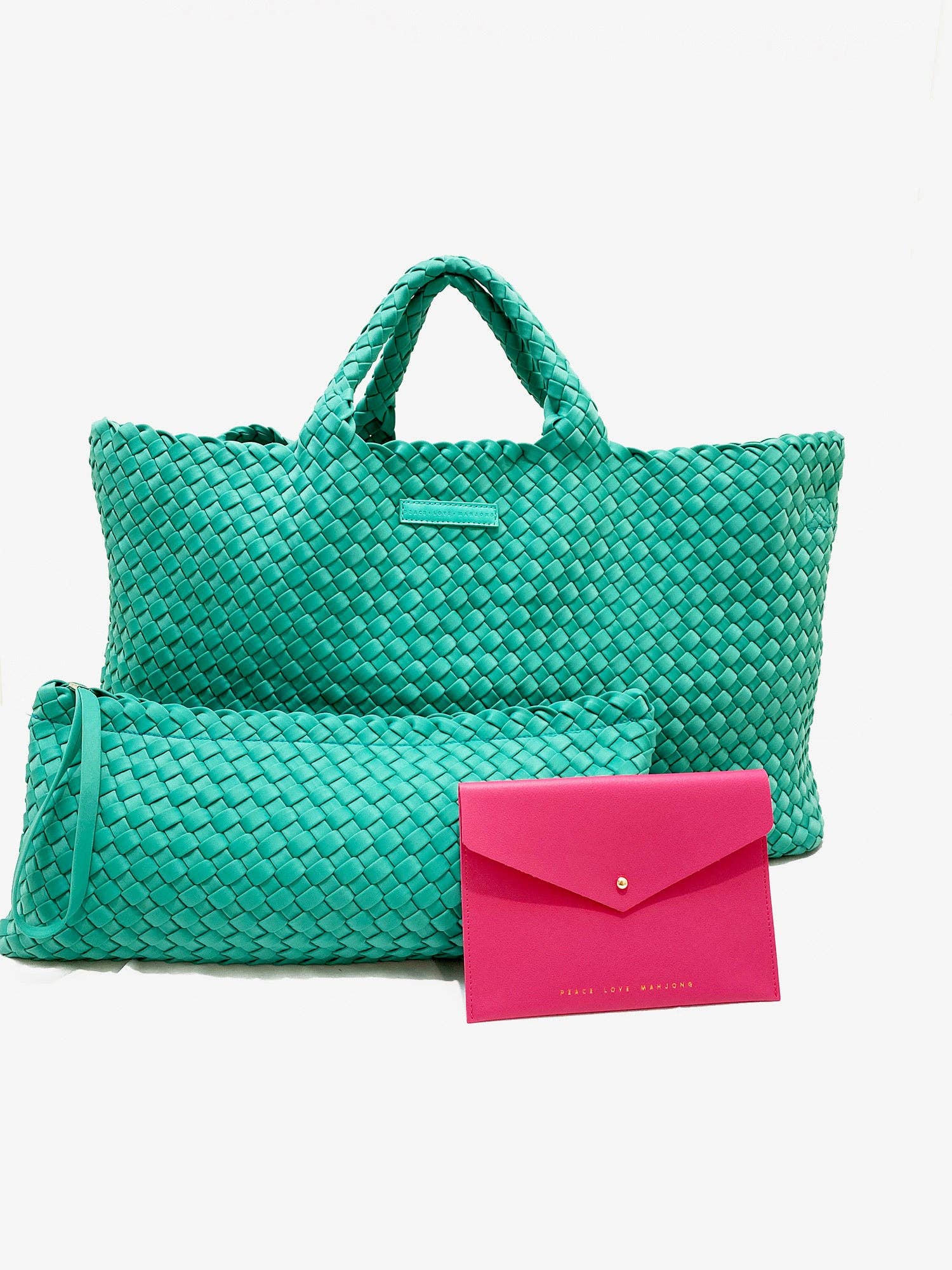 Card Clutch: Magenta - Large Size