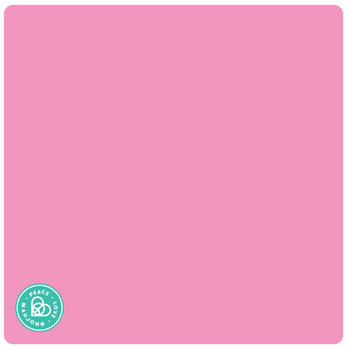 Mats: Light Pink with Chartreuse & French Blue