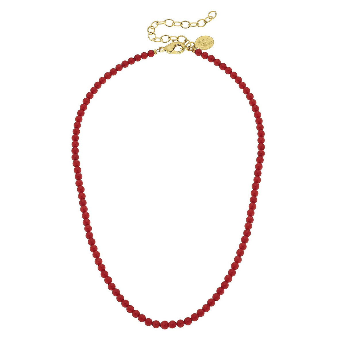 Alys Necklace: Light Pink