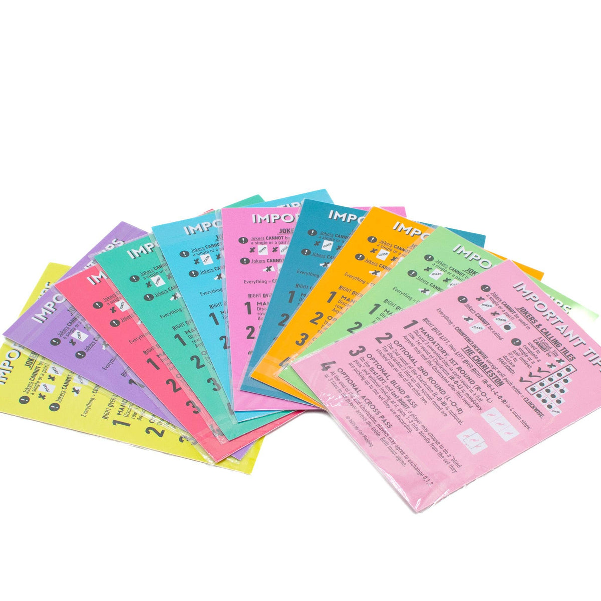 My Fair Mahjong “Mahjong Is A Harmless Cult” Shuffle Card