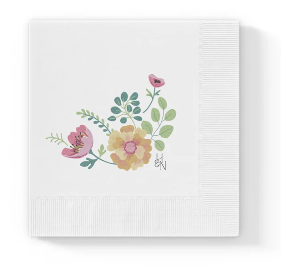 Paper Cocktail Napkins - Lavender