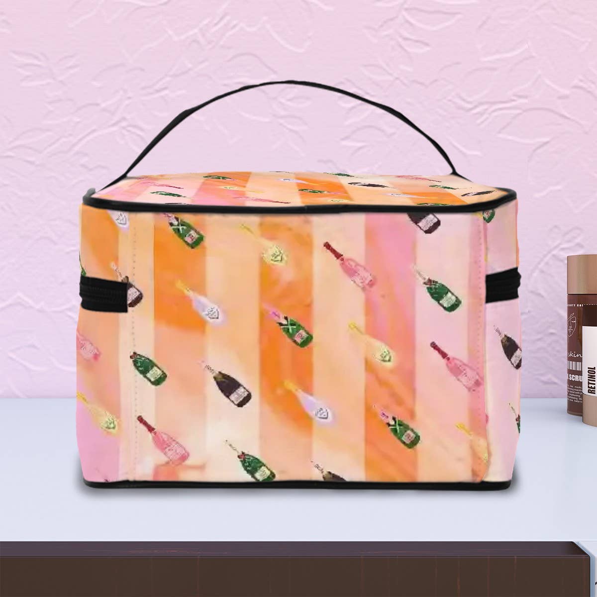 Mahjong Tile Storage Bag | Champagne Collection | Let’s Rack: Let's Rack & Roll