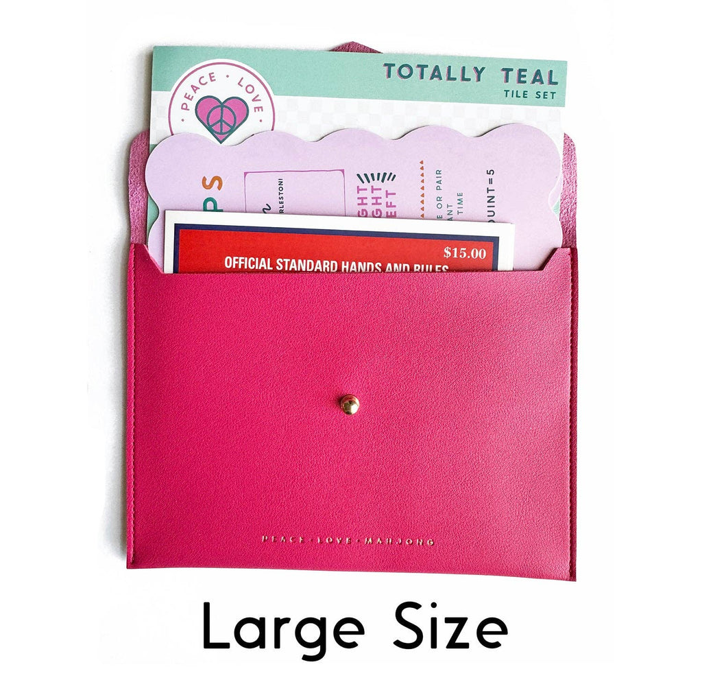 Card Clutch: Metallic - Large Size
