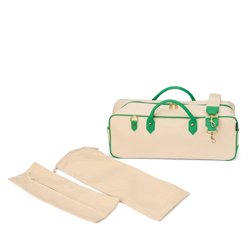"Margo" Mahjong Tote (Personalizable): Natural