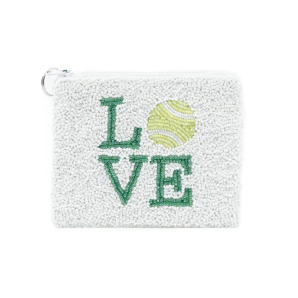 LOVE - TENNIS COIN PURSE