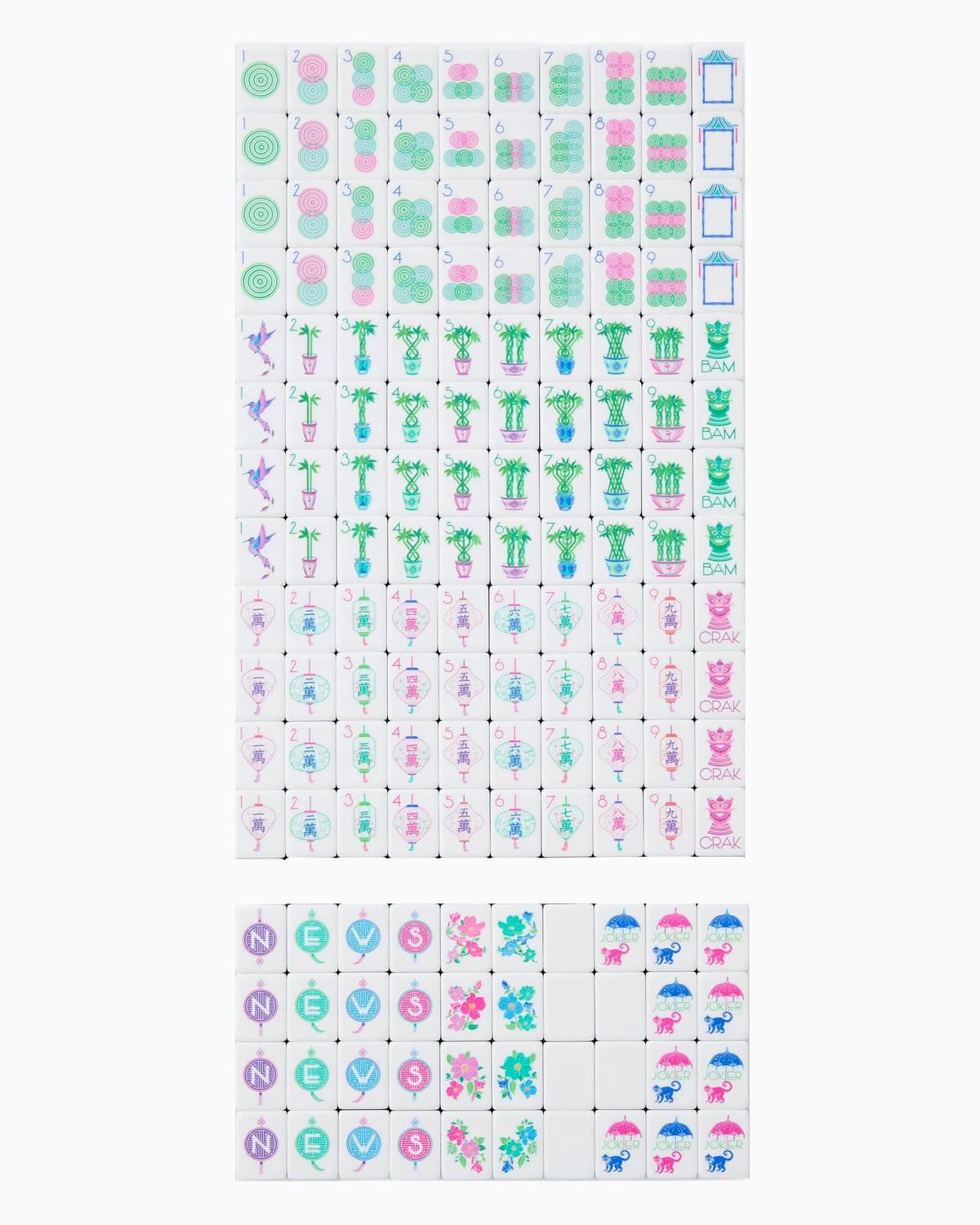 Oh My Mahjong Jasmine Tiles