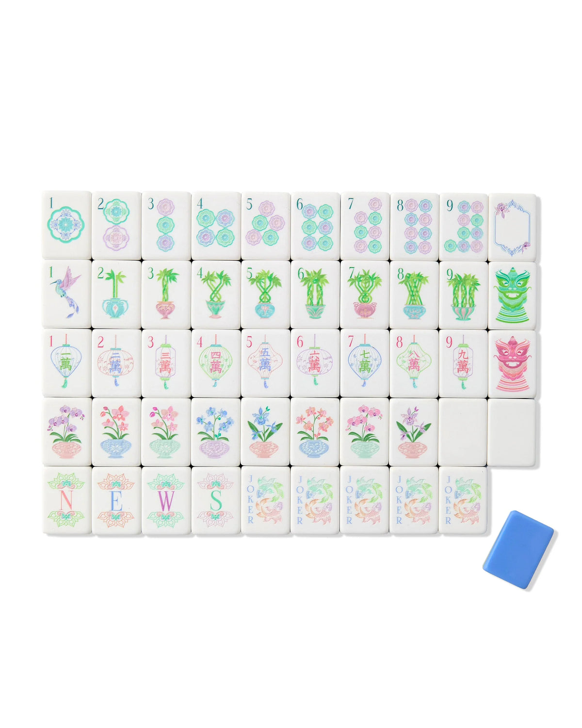 Oh My Mahjong Moonlight Mahjong Tile