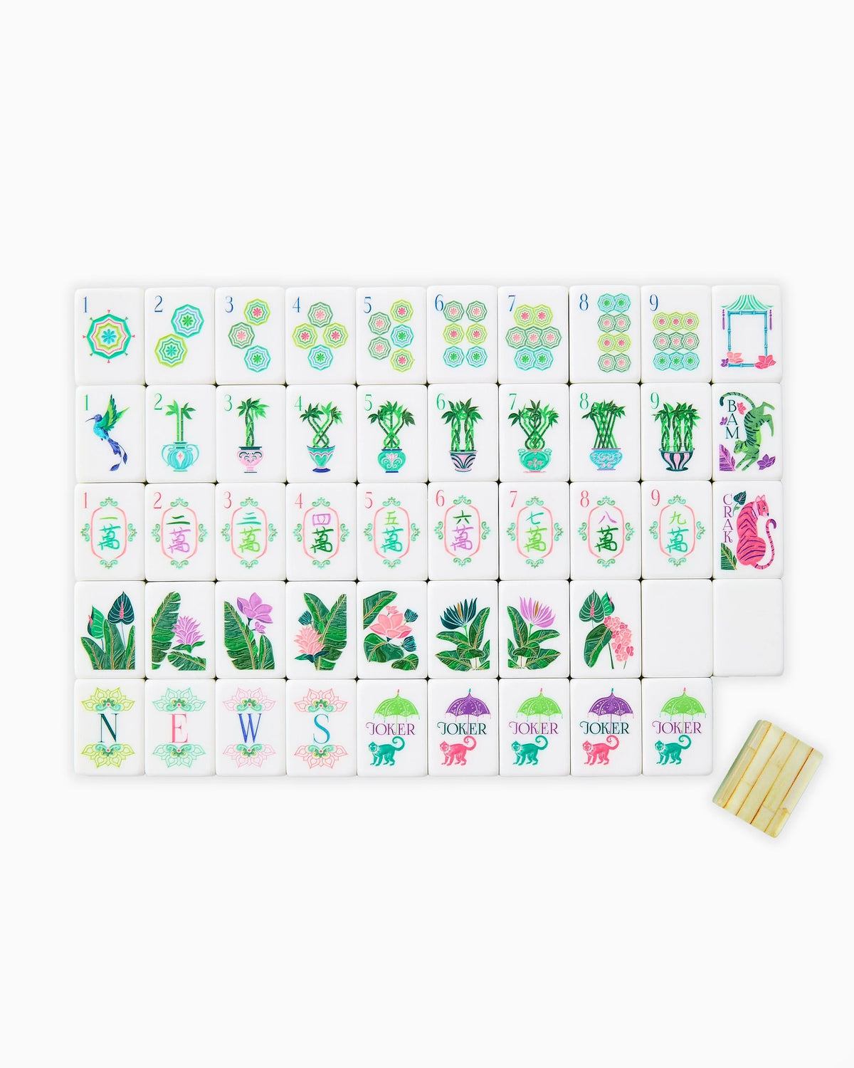 Oh My Mahjong Palm Royale Tiles