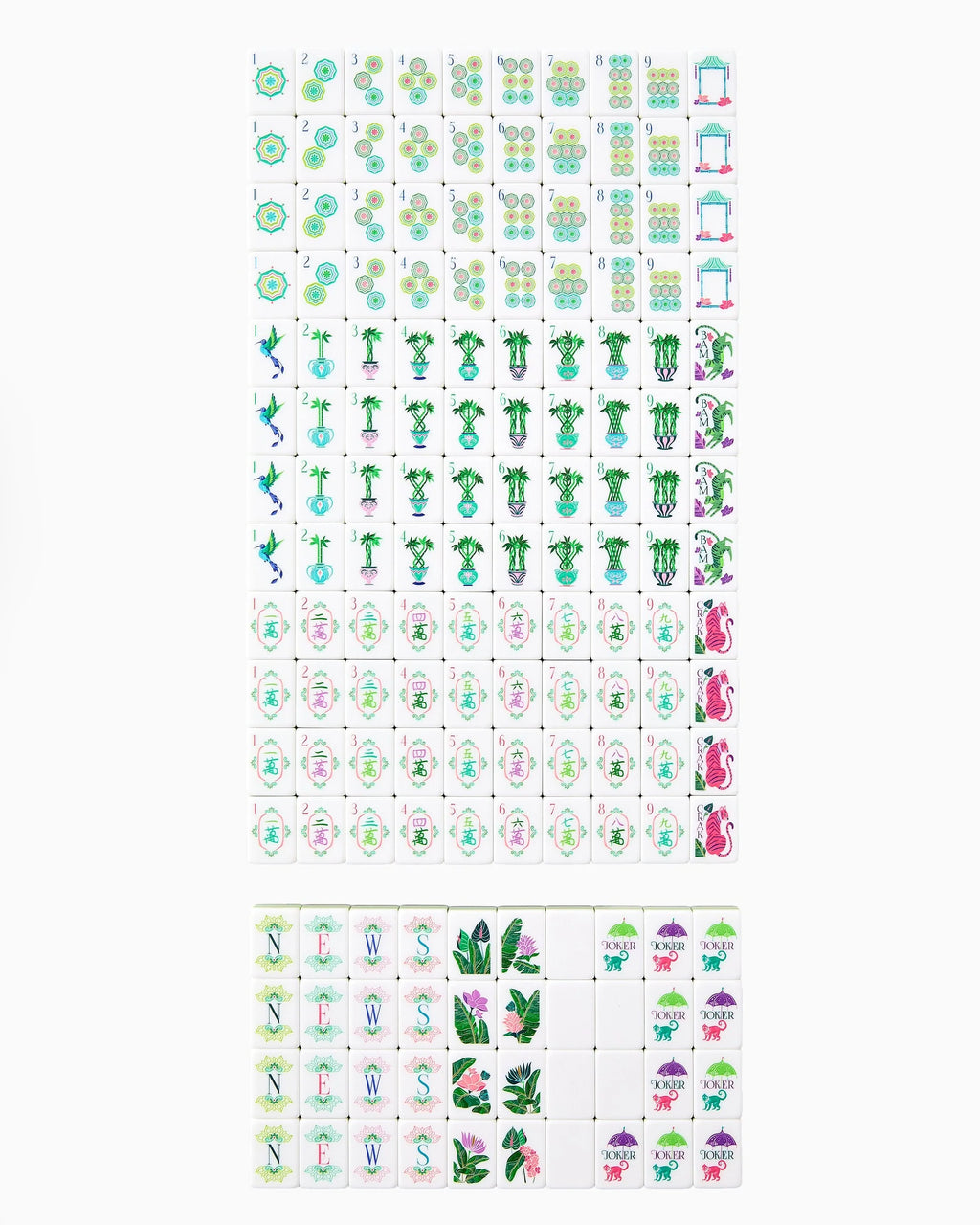 Oh My Mahjong Palm Royale Tiles