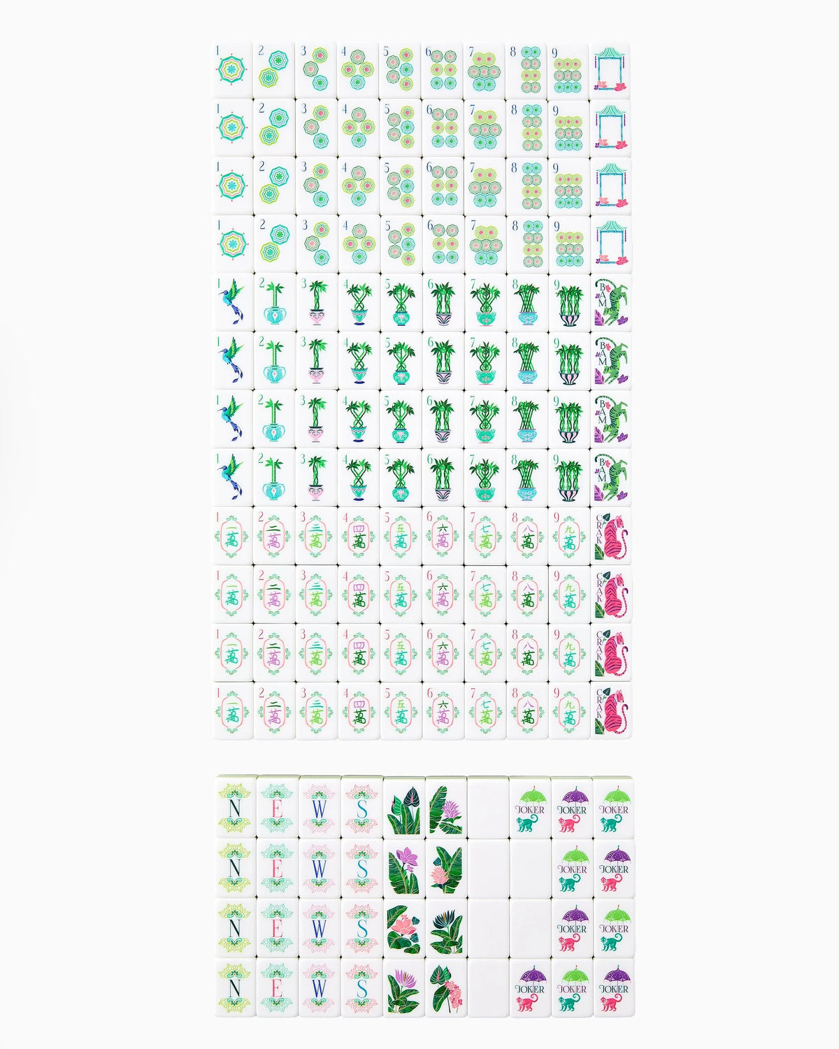 Oh My Mahjong Palm Royale Tiles
