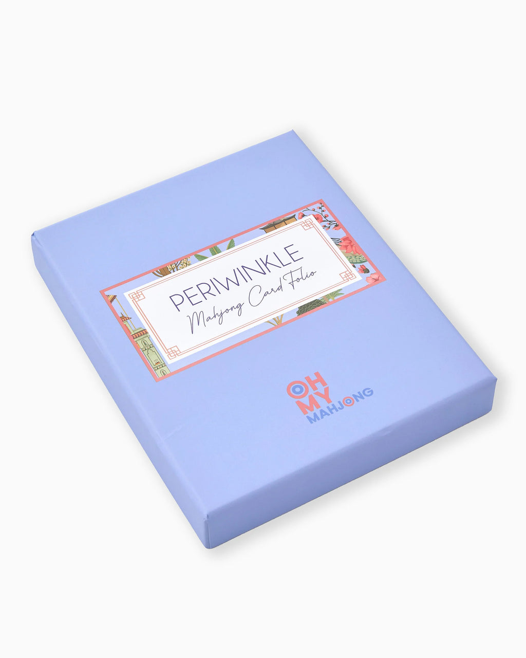 Oh My Mahjong Periwinkle Mahjong Card Folio