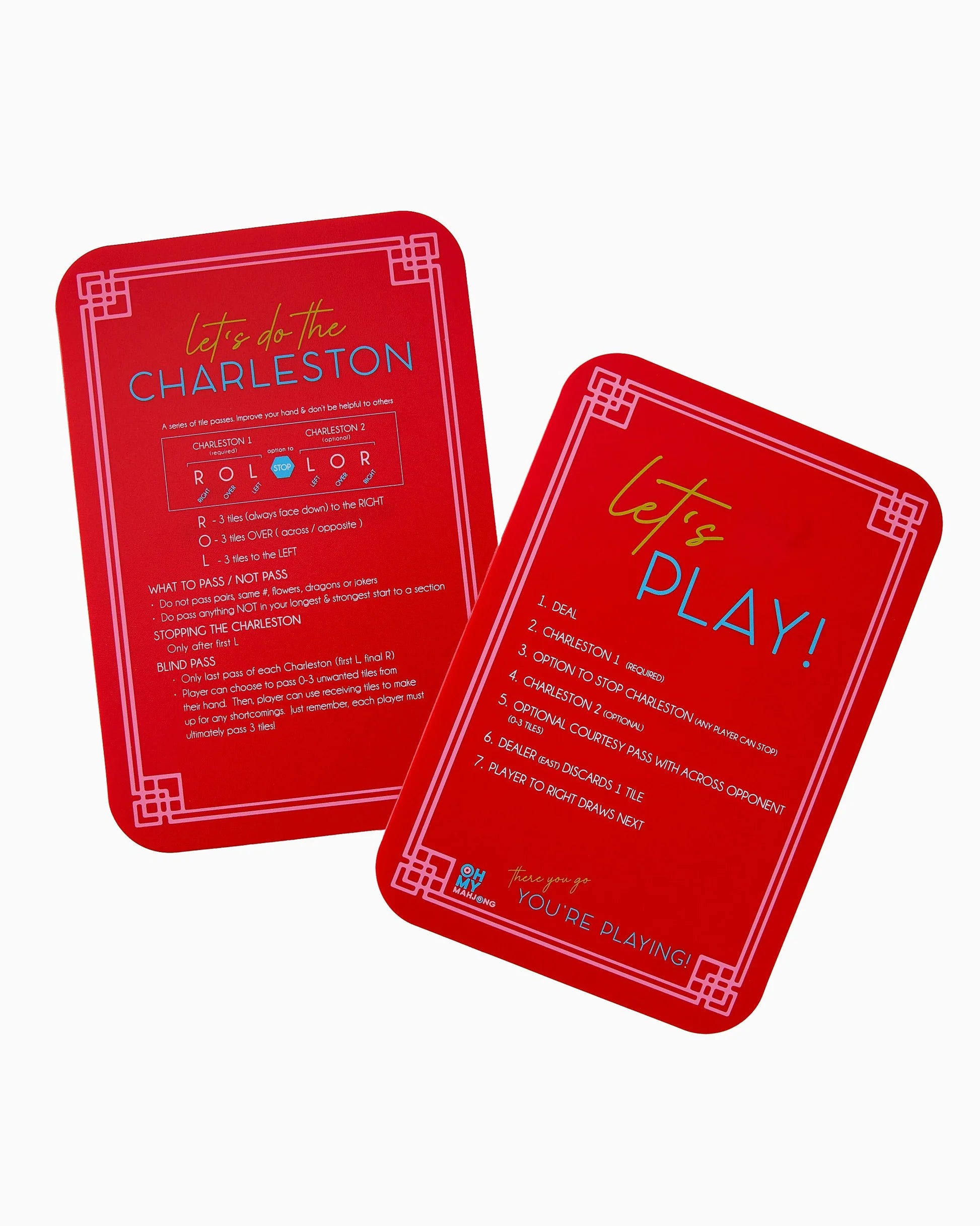 Oh My Mahjong Red Shufflers
