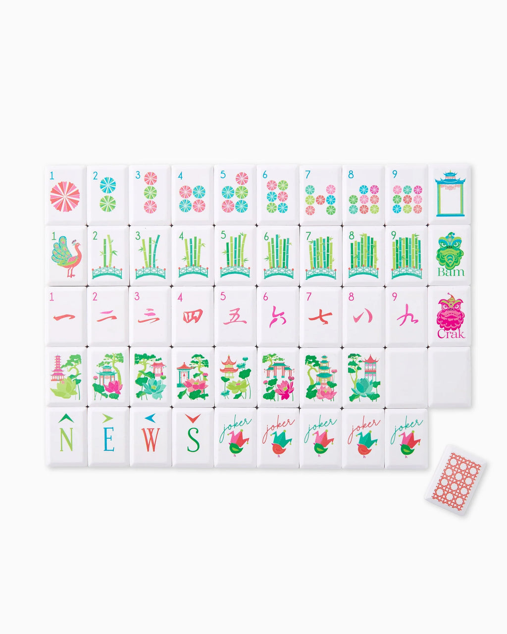 Sunburst Debutante Tile Set Oh My Mahjong
