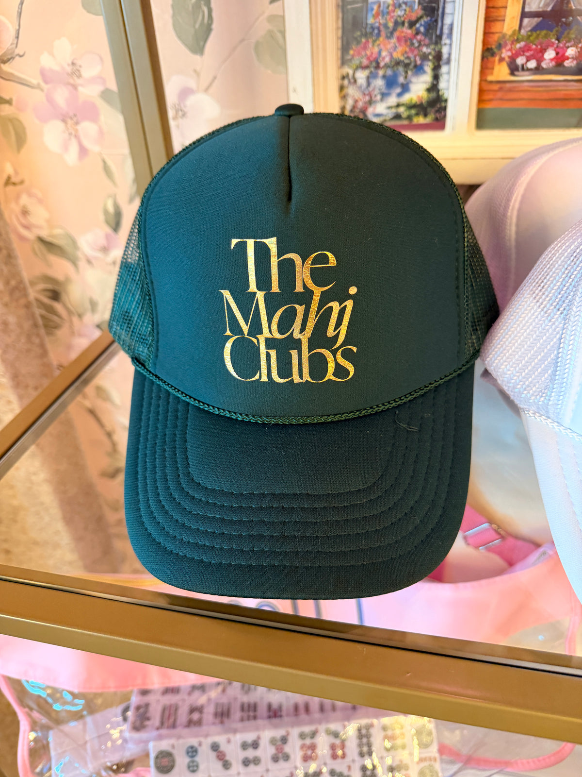The Mahj Clubs Trucker Hat