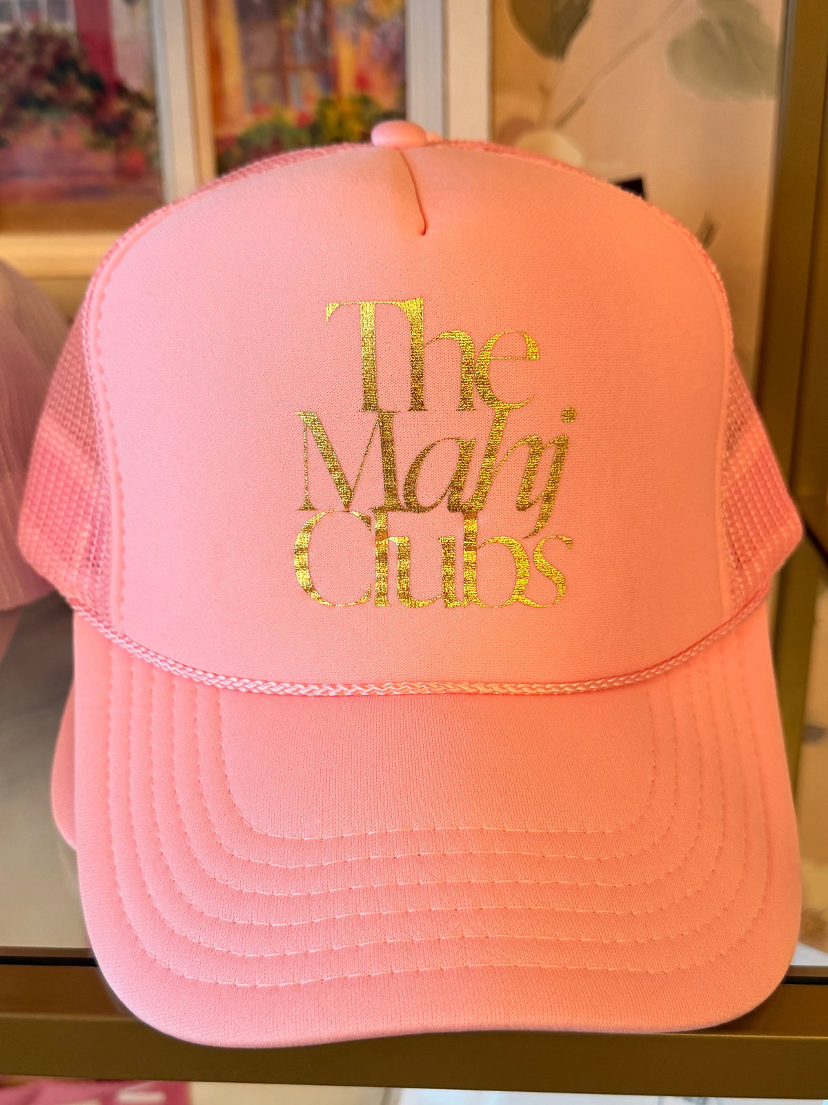 The Mahj Clubs Trucker Hat