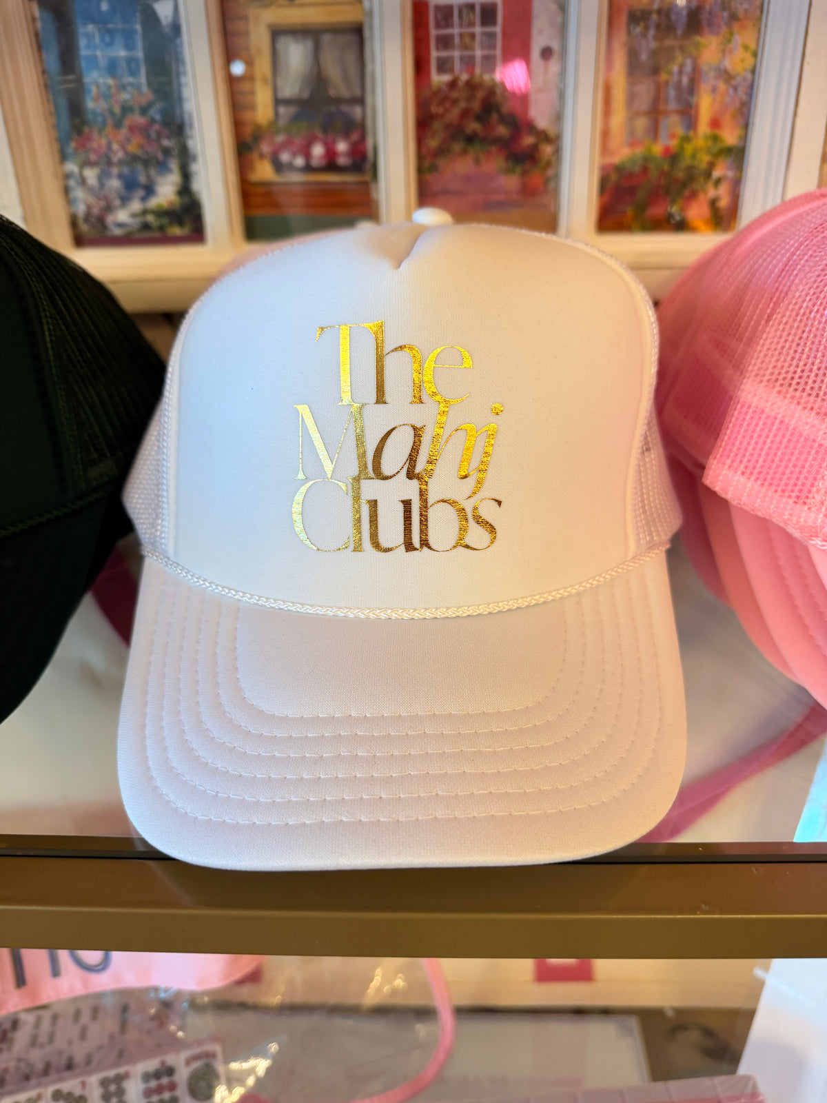The Mahj Clubs Trucker Hat