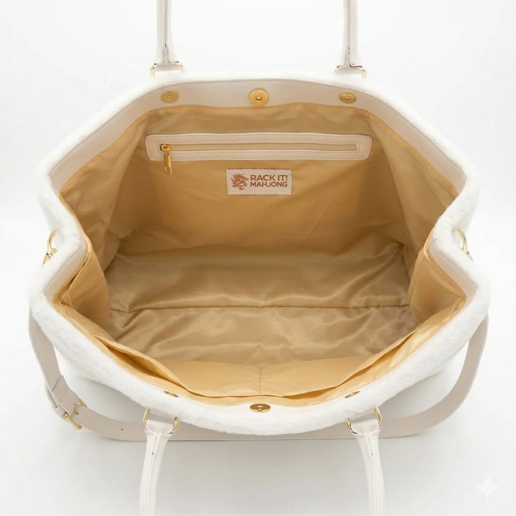 RACK IT! MAHJONG THE MAHJ TOTE BAG | CLOUD EDITION