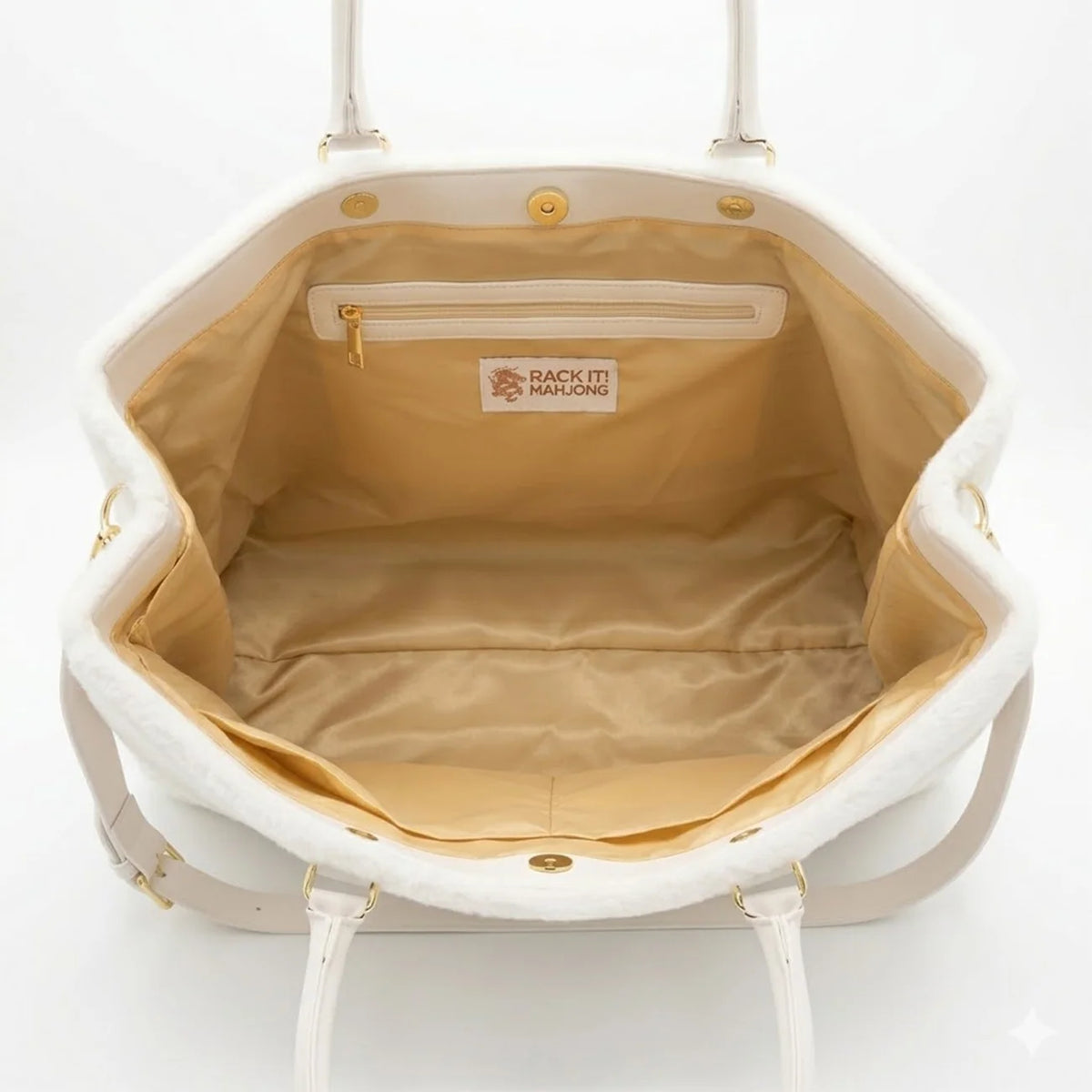 RACK IT! MAHJONG THE MAHJ TOTE BAG | CLOUD EDITION